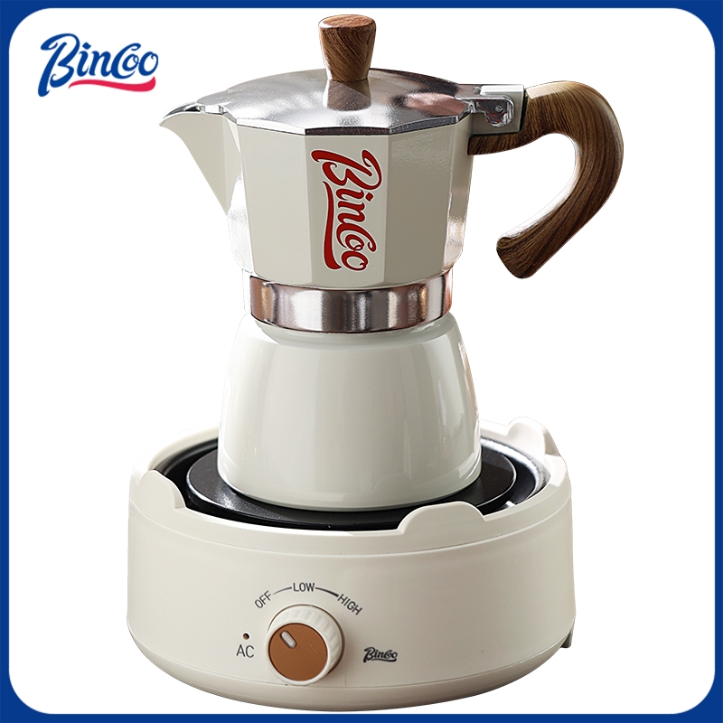 Coffee Equipment Wholesale - Bincoo Moka Pot y Estufa Eléctrica