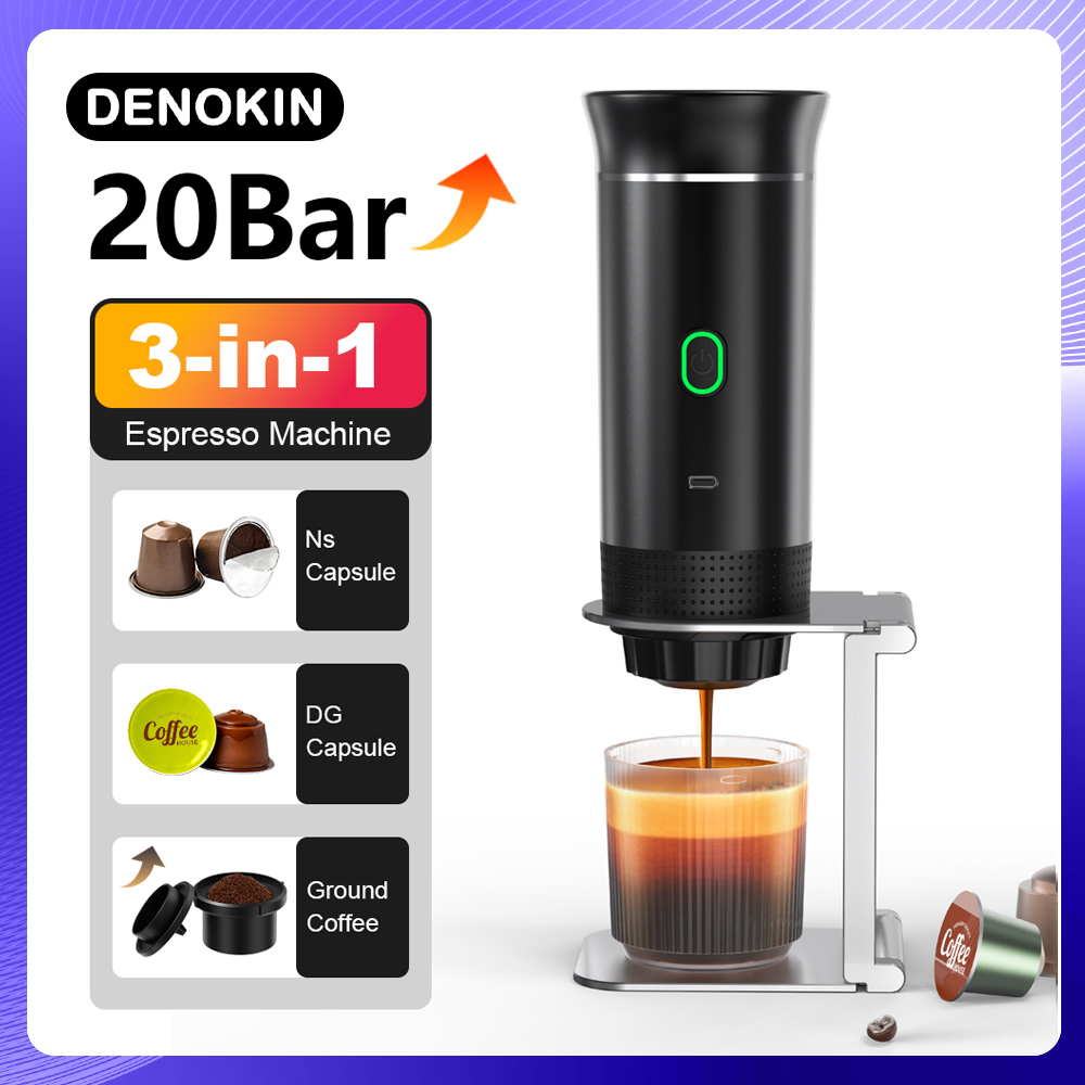 Coffee Equipment Wholesale - Cafetera Espresso portátil eléctrica inalámbrica para
