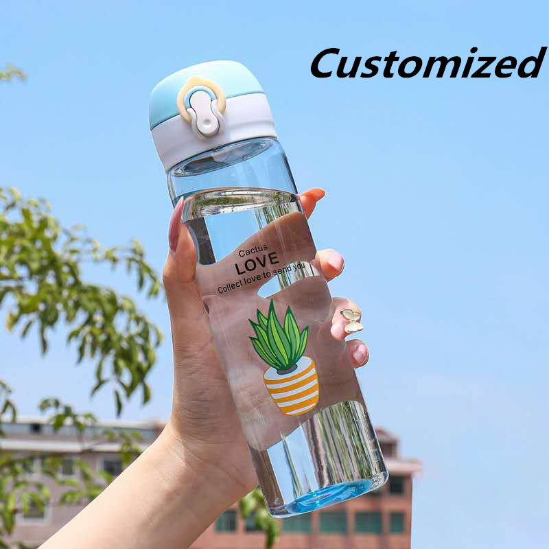 Botellas de agua de plástico d - Coffee Equipment Logo reseña y precio