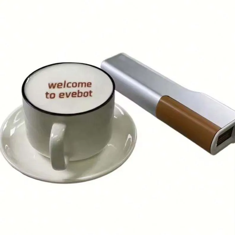 Máquina de Impresión de Latte  - Coffee Equipment Logo reseña y precio