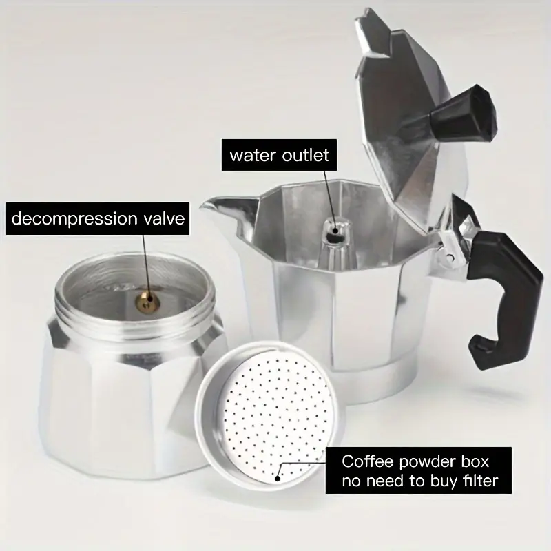 Cafetera Moka Clásica de Alumi - Coffee Equipment Wholesale reseña y precio